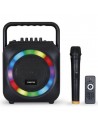 Altavoz Portátil - FONESTAR BOX-35LED, Karaoke, Luces LED