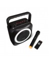 Altavoz Portátil - FONESTAR BOX-35LED, Karaoke, Luces LED