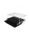Horno Multifunción - Hisense BSA65226AX, 77 litros, Vapor, Air Fry, Inox