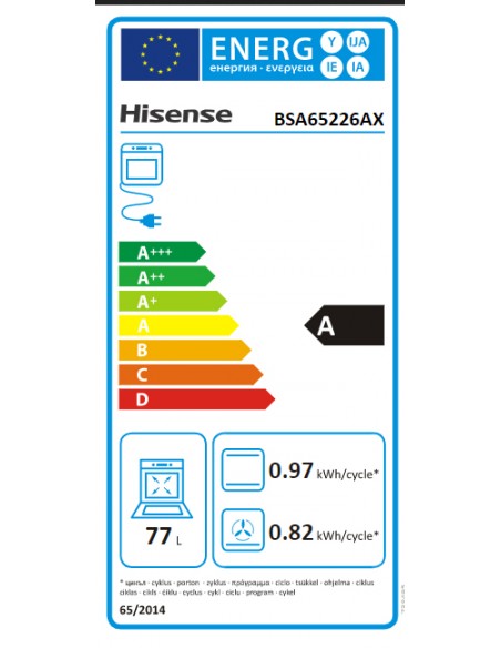 Horno Multifunción - Hisense...