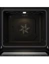 Horno Multifunción - Hisense BSA65226PX, Pirolítico, 77 litros, Steam Add, Air Fry, Inox