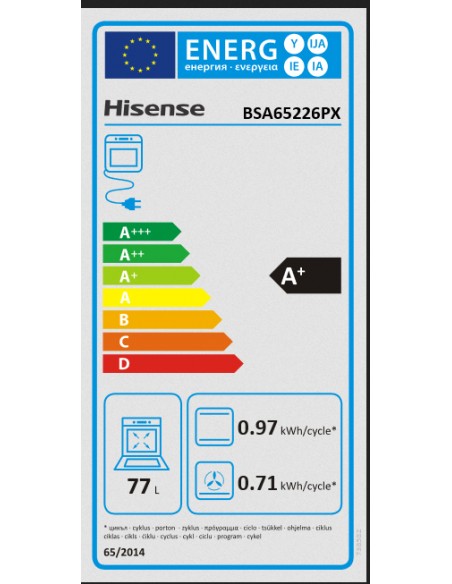 Horno Multifunción - Hisense...