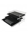 Horno Multifunción - Hisense BSA66334PG, 77 litros, Vapor Plus, Pirolítico, Air Fry, Negro