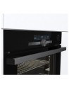 Horno Multifunción - Hisense BSA66334PG, 77 litros, Vapor Plus, Pirolítico, Air Fry, Negro