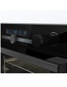 Horno Multifunción - Hisense BSA66334PG, 77 litros, Vapor Plus, Pirolítico, Air Fry, Negro