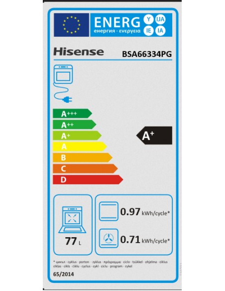 Horno Multifunción - Hisense...
