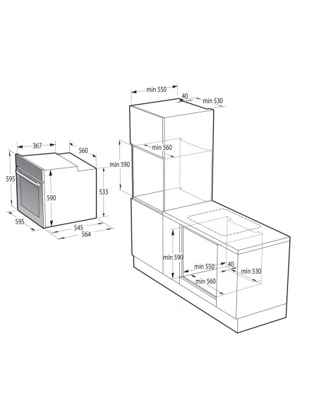 Horno Multifunción - Hisense...