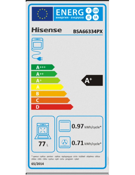 Horno Multifunción - Hisense...