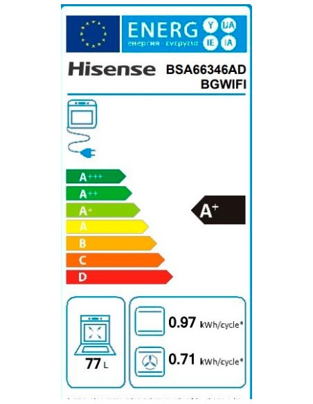 Horno Multifunción - Hisense... Horno Multifunción - Hisense...
