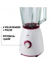 Batidora de Vaso - Jata BT265, 1300 W,  Motor profesional AC, 1.5 litros