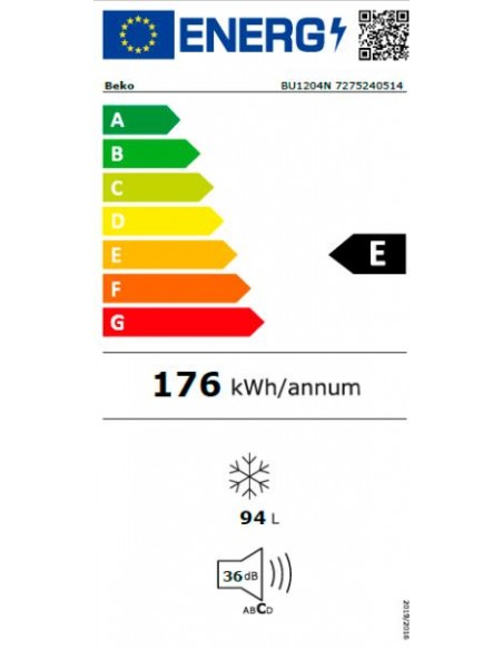 Congelador Integrable - Beko BU1204N,...