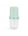 Batidora de Vaso - Orbegozo BV2500, 55 W, Inalámbrica, USB, Verde