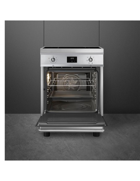 Cocina Inducción - Smeg C6IMXT2, 60...