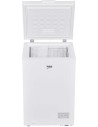 Arcón congelador - BEKO CF100EWN, 100L, eficiencia E, color blanco