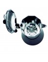Cafetera Italiana -  Jata CFI12 Jaguar, 12 Tazas, Negro