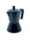 Cafetera Italiana -  JATA CFI6 Jaguar, 6 Tazas, Negro
