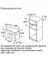 Cafetera Integrable - BOSCH CTL7181B0, Cristal Negro, Molinillo
