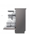 Lavavajillas Libre Instalación - LG DF355FP, 14 servicios, 41 dB, 60 cm, 3ªBandeja, Inox