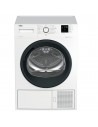 Secadora Condensación - Beko DH 10413 GAOV2, Bomba de Calor, 10 Kg, OptiSense . Blanco