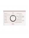 Secadora Condensación - Beko DH 10413 GAOV2, Bomba de Calor, 10 Kg, OptiSense . Blanco