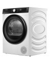 Secadora Condensación - HISENSE DH3S902BW3, Bomba de calor, 9 kg, Blanco, A+++