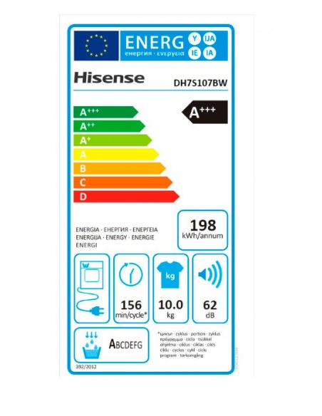 Secadora Condensación - Hisense...