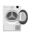 Secadora Condensación - Beko DHS 8413 GA1, Bomba de Calor, 8 Kg, Blanco
