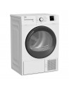 Secadora Condensación - Beko DHS 8413 GA1, Bomba de Calor, 8 Kg, Blanco