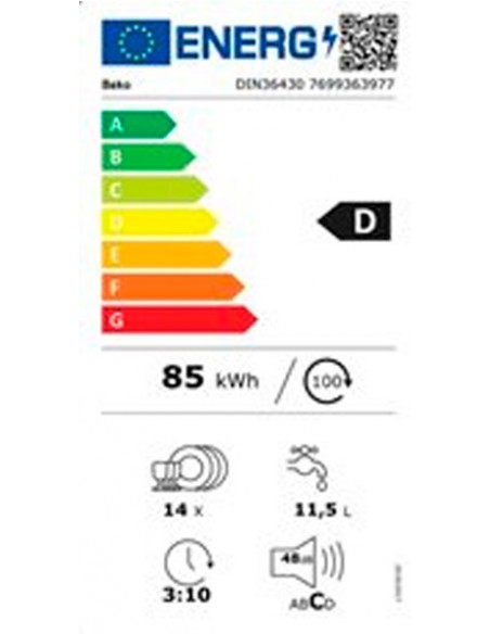 Lavavajillas Integrable - Beko...