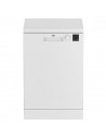 Lavavajillas Libre Instalación - Beko DVN05320W, 13 Servicios, 49 dB,, Blanco