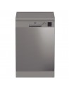 Lavavajillas Libre Instalación - Beko DVN05320X, 13 servicios, 49dB, 60 cm, Eficiencia E, Inox