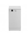 Lavavajillas Pequeño 45 cm. - Beko DVS05024W , 10 Servicios, 49 dB, Eficiencia E, Blanco