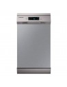 Lavavajillas Libre Instalación - Samsung DW50R4070FS/EC, 10 servicios, 44 dB, 45 cm, Acero Inoxidable