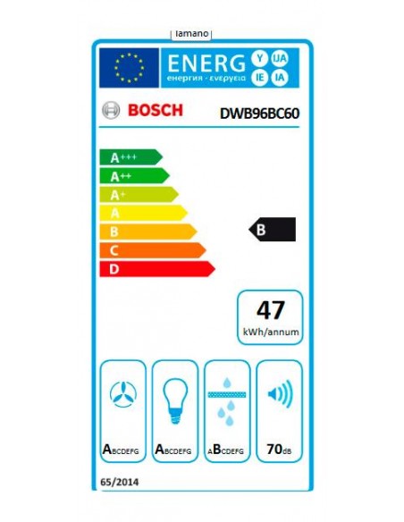 Campana Decorativa -Bosch DWB96BC60,...