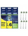Cabezal de Cepillo de Dientes Eléctrico - Oral - B EB 50-6 Cross Action, Pack 6 Unidades
