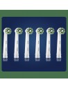 Cabezal de Cepillo de Dientes Eléctrico - Oral-B EB 50-6 Cross Action Pack 6 uds