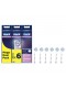 Cabezal de Cepillo de Dientes Eléctrico - Oral - B EB 60-6 Ultra Sensitive, Pack 6 Unidades Cabezal de Cepillo de Dientes Eléctrico - Oral - B EB 60-6 Ultra Sensitive, Pack 6 Unidades