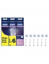 Cabezal de Cepillo de Dientes Eléctrico - Oral - B EB 60-6 Ultra Sensitive, Pack 6 Unidades