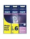 Cabezal de Cepillo de Dientes Eléctrico - Oral - B EB 60-6 Ultra Sensitive, Pack 6 Unidades