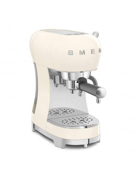 Cafetera Express - Smeg ECF02CREU, Crema