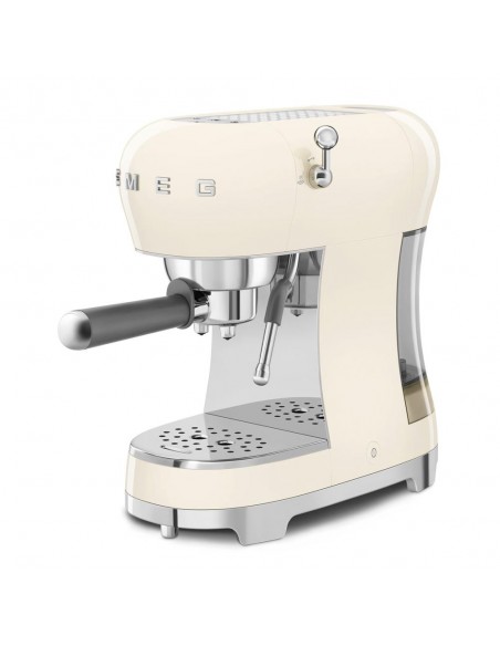 Cafetera Express - Smeg ECF02CREU, Crema
