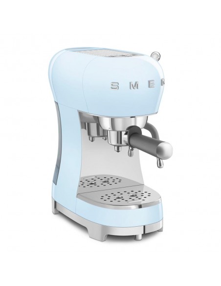 Cafetera Express - Smeg ECF02PBEU, Azul