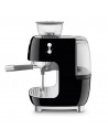 Cafetera Express Molinillo - Smeg EGF03BLEU, Negro