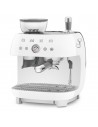 Cafetera Express Molinillo - Smeg EGF03WHEU, Blanco