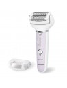 Depiladora - Panasonic ES-EY30-V503 Wet&Dry, Cabezal Flexible de 90º, Tres Velocidades, Luz Led, Doble Disco con 60 Pinzas