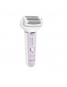Depiladora - Panasonic ES-EY30-V503 Wet&Dry, Cabezal Flexible de 90º, Tres Velocidades, Luz Led, Doble Disco con 60 Pinzas