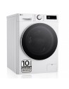 Lavadora Secadora Libre Instalación -LG F4DR6010A0W, 10/6Kg, 1400 RPM, Vapor, Blanco