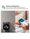Lavadora Libre Instalación -  LG F4WR5009A6M, 9 kg, 1400 rpm, Grafito, Vapor, AI