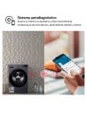 Lavadora Libre Instalación -  LG F4WR5009A6M, 9 kg, 1400 rpm, Grafito, Vapor, AI