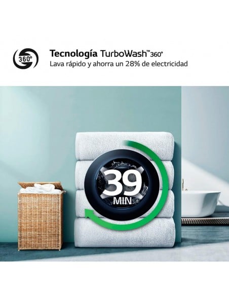 Lavadora Libre Instalación - LG...